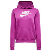 Nike Women's Sportswear Club Fleece Logo Pullover Hoodie (Hfchsi/whi, Sizes: XS-M) $27.93 + Free Shipping