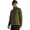 The North Face Men's Cedar Trail Grid Fleece 1/4-Zip Jacket (Green Moss, Sizes: S-XL) $35 &amp;amp; More + F/S on Orders $69+