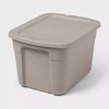 Brightroom Storage Bins &amp;amp; Totes: 18-Gal Storage Tote (Gray) $5.60, 66-Quart Clear Storage Bin w/ Latches $7.20 &amp;amp; More + Free Shipping w/ Target 360, Circle Card, or on $35+