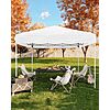 GarveeLife 10'x10' Pop Up Canopy Tent w/ 3 Adjustable Height, 4 Sandbags &amp;amp; Carrying Bag (White) $59.99 + Free Shipping