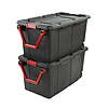 2-Count Sterilite 40-Gallon Wheeled Industrial Plastic Tote w/ Latch Lid &amp;amp; Pull Handle (Various Colors) $39.87 + Free Shipping