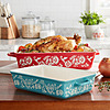 2-Piece The Pioneer Woman 4.2-Quart Mazie Ceramic Baking Dish (Sweet Romance Blossoms Red) $16.02 &amp;amp; More + Free S&amp;amp;H w/ Walmart+ or on $35+