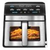 Costco Members: 8-Quart Gourmia Digital Air Fryer w/ Window &amp;amp; Light $44.99, 11-Quart Dual Basket Air Fryer w/ Smart Finish $79.99  + $5 Shipping