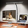 Prime: Airlonv LED Desk Lamp w/ Stepless Dimming Adjustable Flexible Gooseneck, 10W USB Adapter &amp;amp; Clamp (Black) $11.80 + Free Shipping w/ Prime or on $35+