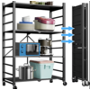 4-Tier Musment Stainless Steel Adjustable Storage Shelf Unit $49.98 + Free Shipping