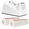 16-Rolls 36-Yards Amazon Basics Clear Tape w/ Dispenser (Matte, 3/4&amp;quot; x 1300&amp;quot;) $6.44 + F/S w/ Prime or on Orders $35+