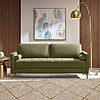75.6&amp;quot; Goodwin Square Arm Velvet Rectangle Sofa (Various Colors) $299 + Free Shipping