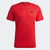 adidas Men's Train Essentials Feelready Training T-Shirt (Better Scarlet / Black, S-4XL) $8 + Free Shipping