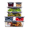 14-Piece Rubbermaid Brilliance Storage Containers w/ Lids  (BPA Free, Leak Proof Food, Clear) $23.99 + Free Shipping w/ Prime or on $35+