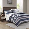 9-Piece Comfort Spaces Bed in A Bag Comforter Set w/ 2 Side Pockets (Queen, Wallace Navy/Red) $19.99 + Free Shipping w/ Prime or on $35+