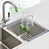 17.5&amp;quot; x 11.8&amp;quot; Seropy Over-The-Sink Roll Up Dish Drying Rack $6.30 + Free Shipping w/ Prime or on $35+
