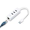 TP-Link USB 3.0 to Gigabit Ethernet + 3-Port USB Hub Adapter
