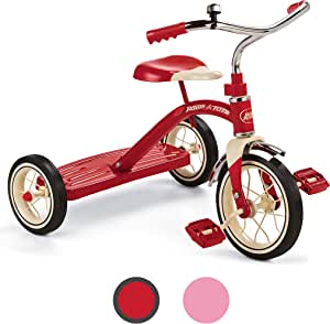 10" Radio Flyer Classic Tricycle for Toddlers (Red, Pink) $45 + Free Shipping