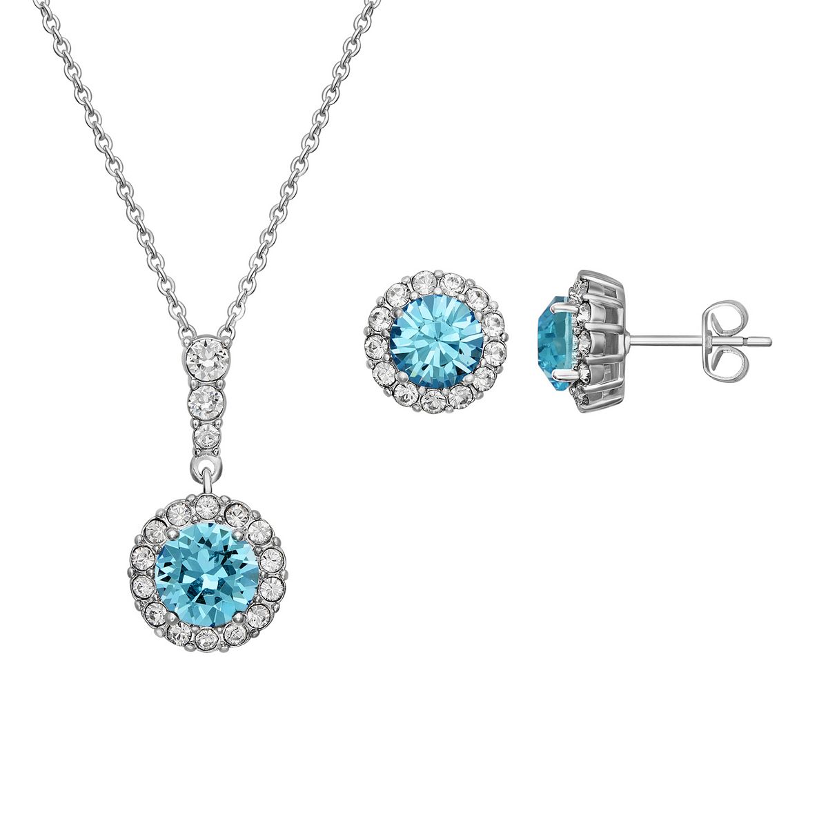 Jewelry Sets at Kohl's: 3-Pcs Brilliance Birthstone Crystal Pendant & Earring Set, 2-Pcs FAO Schwarz Angel Heart Pendant & Earring Set $16 & More + F/S on Orders $49+