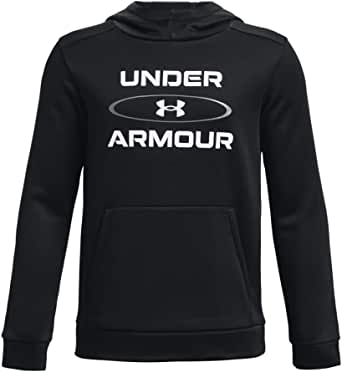 Under Armour Boys Armourfleece Graphic Hoodie (Black// Pitch Gray, Sizes: XS-XL) $15.97 + Free Shipping w/ Prime or on Orders $25+
