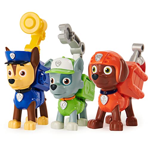 3-Pack Paw Patrol Action Pack Collectible Figures w/ Sounds & Phrases (Pups Chase, Rocky & Zuma) $10 + F/S w/ Prime or on Orders $25+