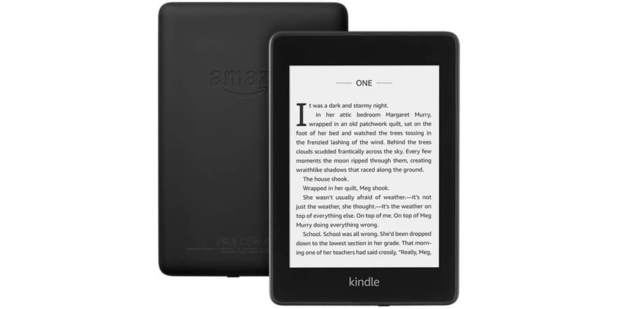 6" Kindle Paperwhite 8GB E-Reader (New, Black, Ad Supported, Waterproof, 2018 10th Gen) $60 + Free Shipping w/ Prime