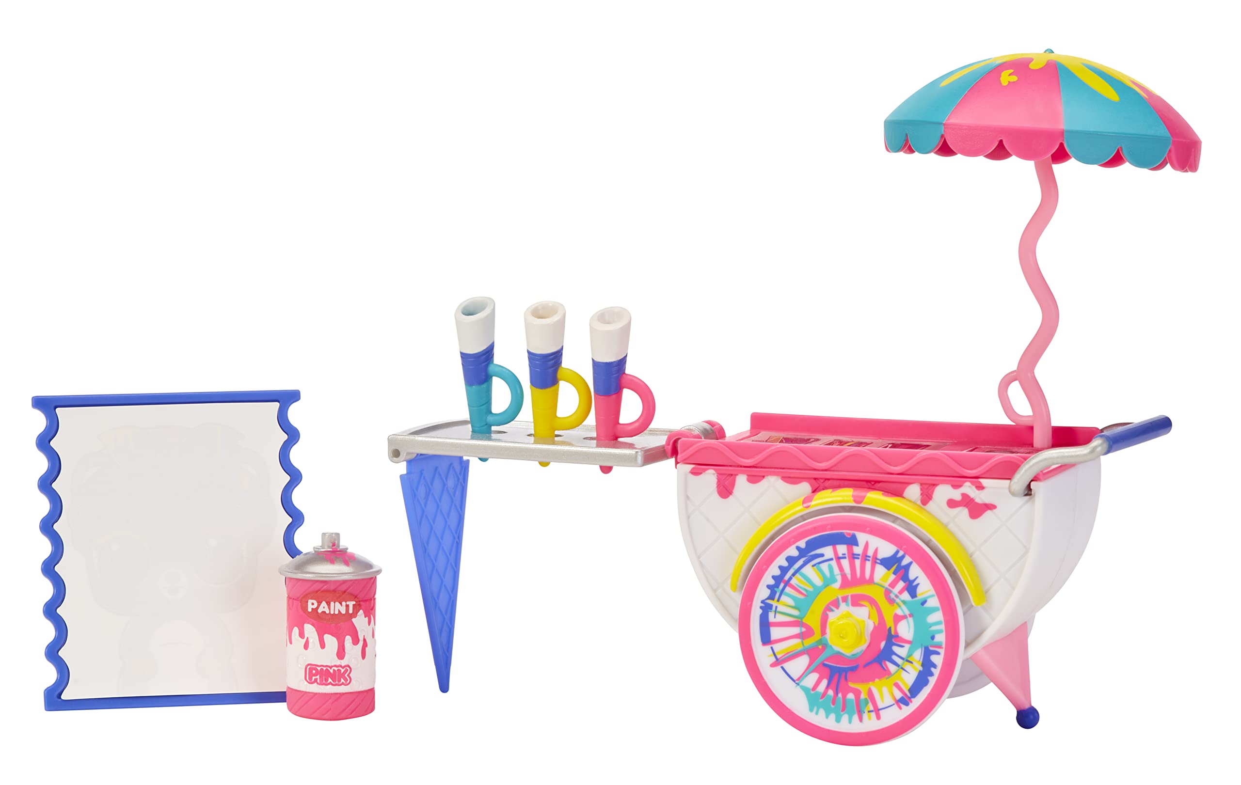 L.O.L. Surprise! OMG House of Surprises Art Cart Playset w/ Splatters Collectible Doll, 8 Surprises & Dollhouse Accessories $6.99 + Free Shipping w/ Prime or on $25+
