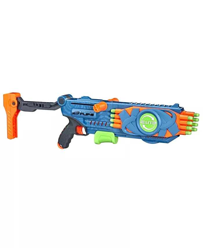 Macy's Toys: Nerf Elite 2.0 Flip Shots Flip-16 Blaster $17.96, Blue's Clues & You Character Tent $7.96 & More + Free Store Pickup at Macy's or F/S on Orders $25+
