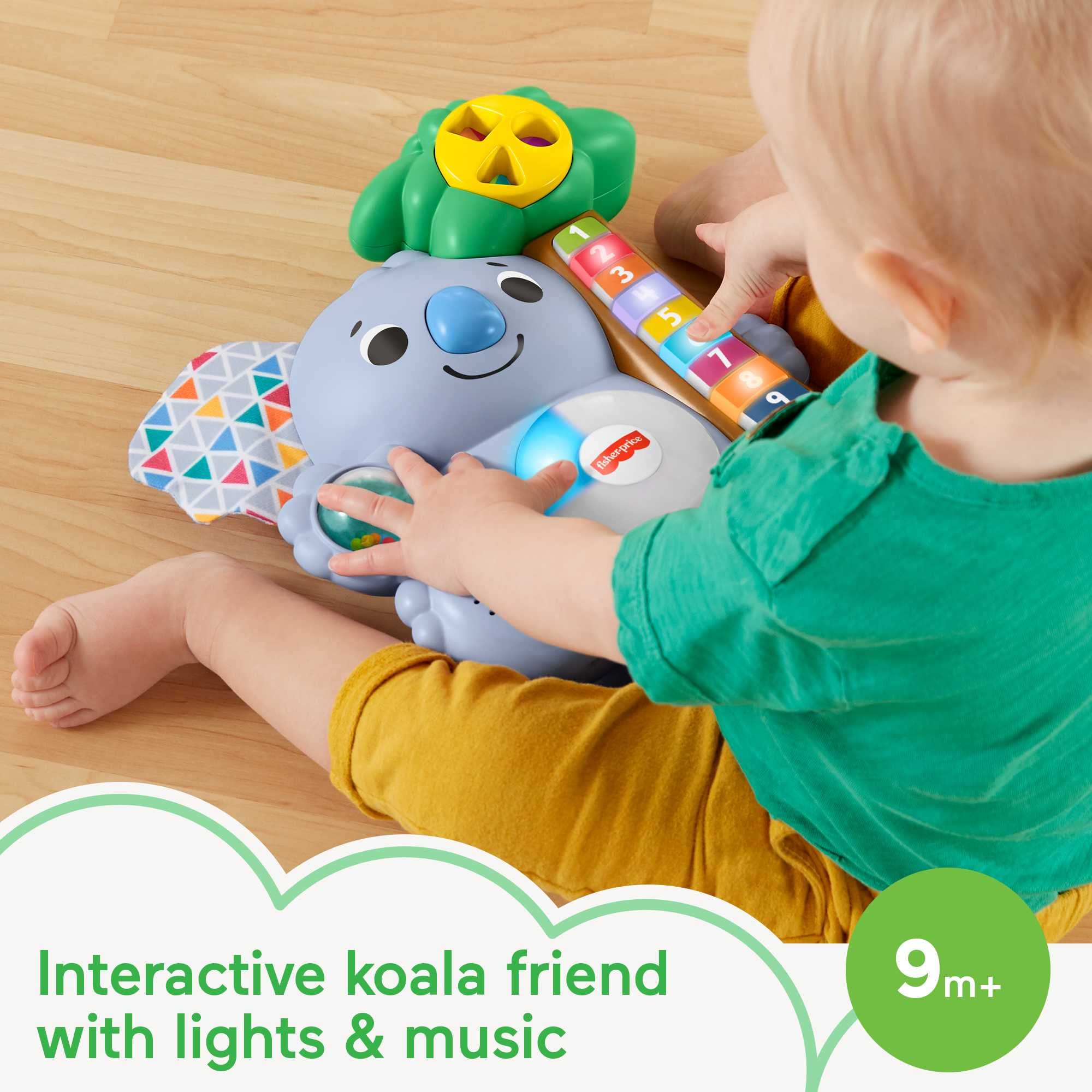 Fisher-Price Linkimals Koala Baby Learning Counting Toy w/ Interactive Lights & Music $12.50 + Free Shipping w/ Prime or on $35+