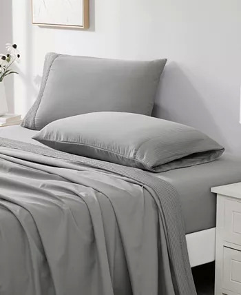 Southshore Fine Linens Classy Pleated 21" Extra Deep Pocket Sheet Sets (Various Colors) Twin $13.20 Queen $17.20 & More + Free Store Pickup at Macy's or F/S on Orders $25+