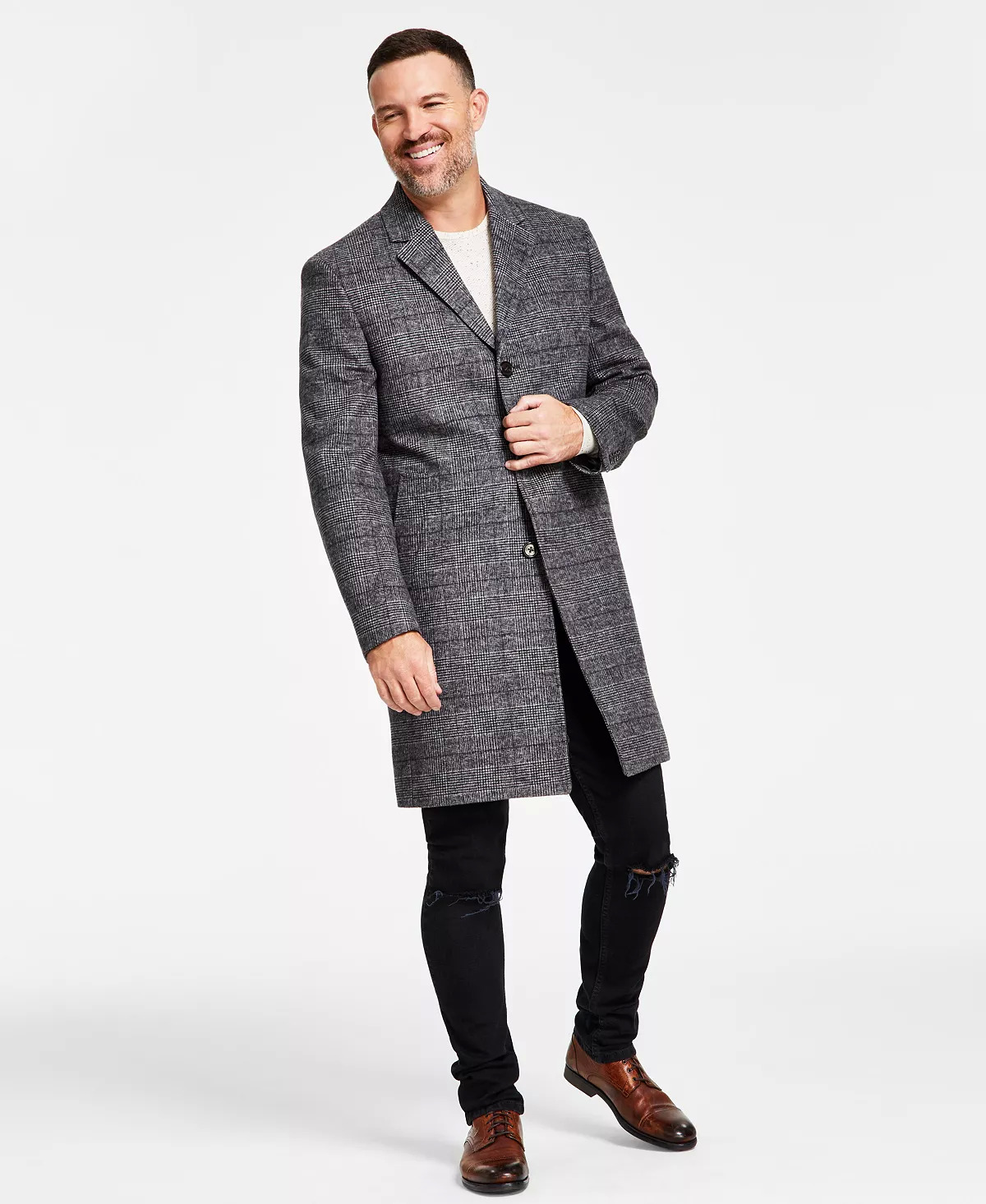 Lauren Ralph Lauren Men’s Luther Luxury Blend Overcoat (3 Colors) $99.99 + Free Shipping