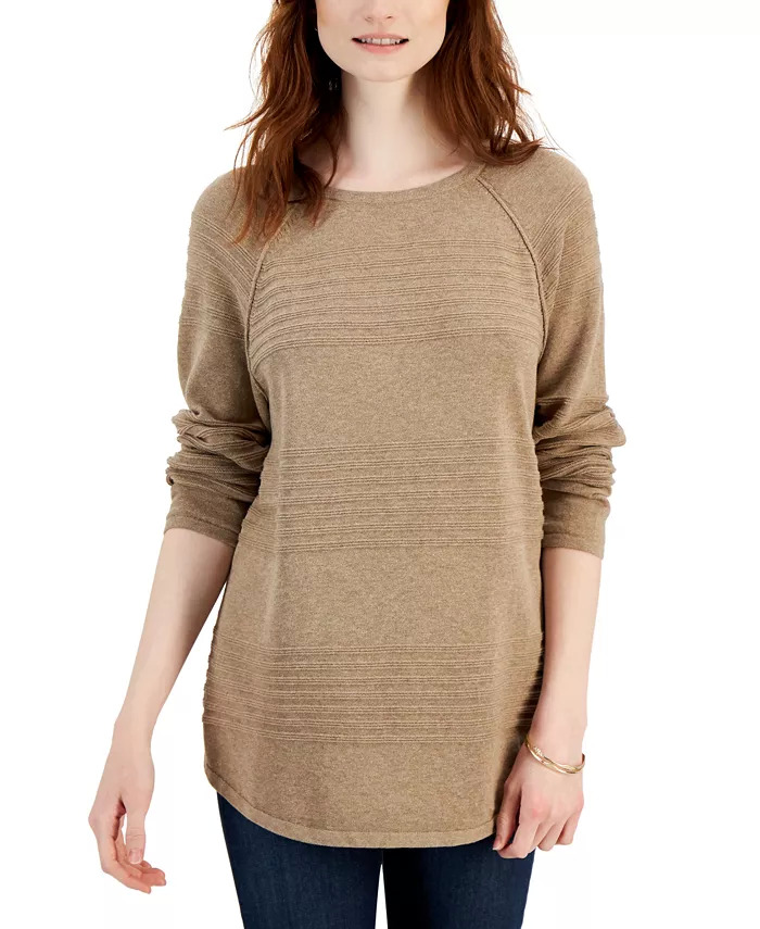 Karen Scott Women's Sweaters & Cardigans (Various Styles) $12.99 + Free Store Pickup at Macy's or Free Shipping on Orders $25+