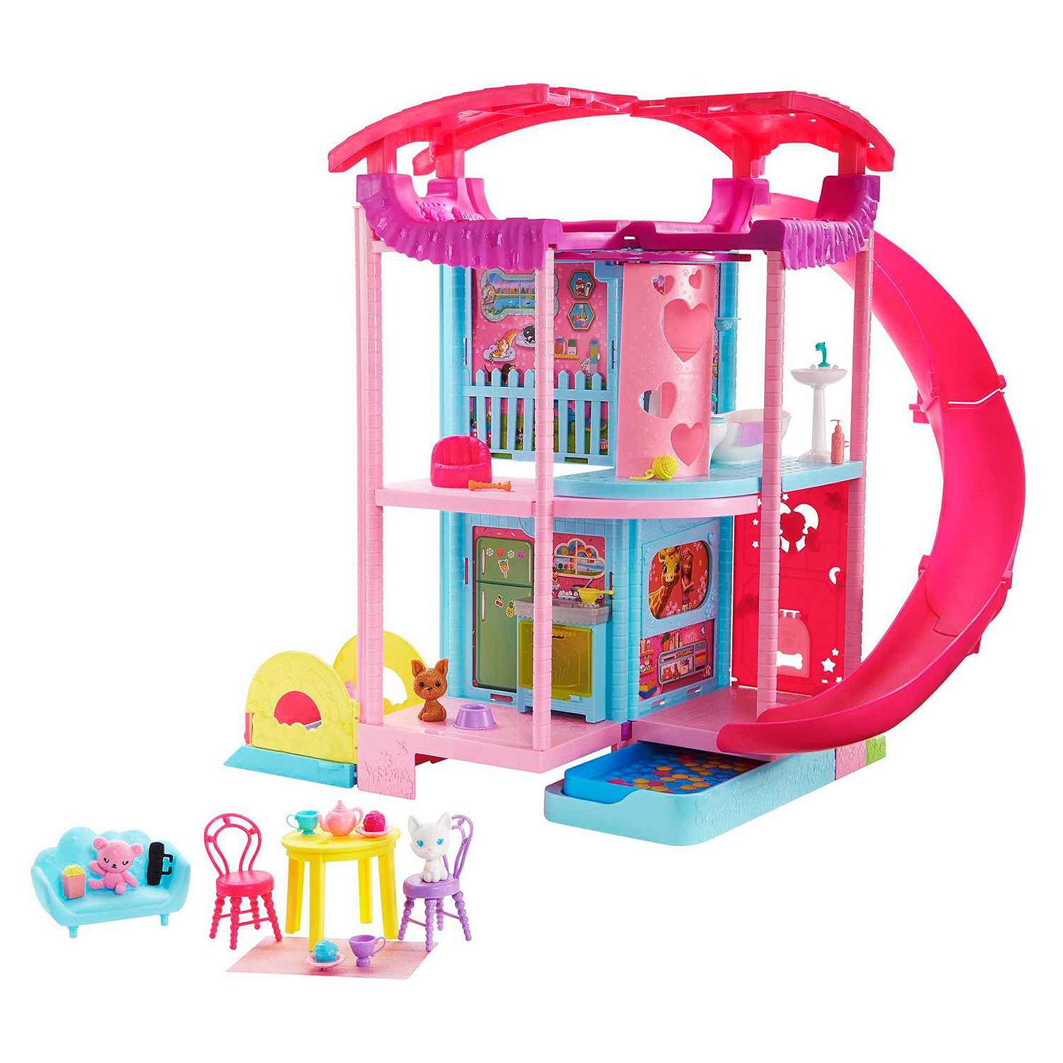 Barbie Doll Sets:Chelsea Playhouse Dollhouse w/ Pets & Accessories $27.49, Barbie Fab Friends Styling Head $9.99 & More + Free Shipping on $25+