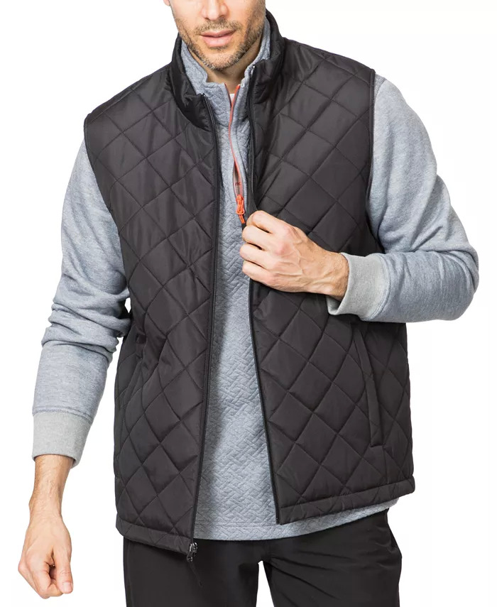 Hawke & Co. Men's Diamond Quilted Jacket $29.99, Outfitter Quilted Vest $19.99 & More (Sizes S-2XL, Various Colors) + Free Shipping on $25+
