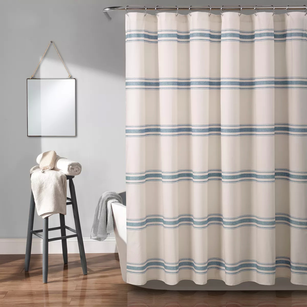 Lush Decor Shower Curtains: Umbre Fiesta (Pale Blush) $4.19 Farmhouse Striped $4.49 & More + Free Store Pickup at Target or FS on $35+