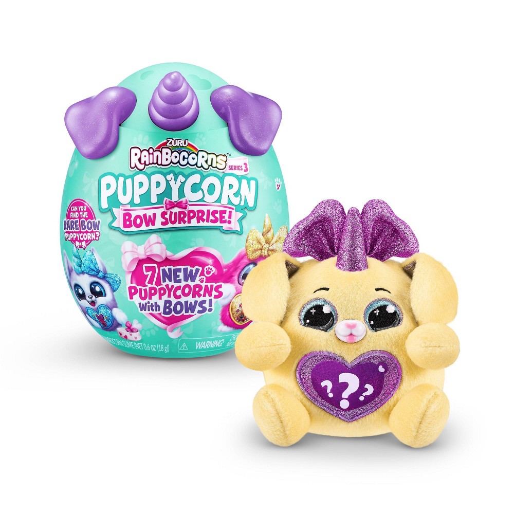 Rainbocorns Puppycorn Bow Surprise Plush Stuffed Animal w/ 5 Surprises $4.39 + Free Store Pickup at Target or FS on $35+