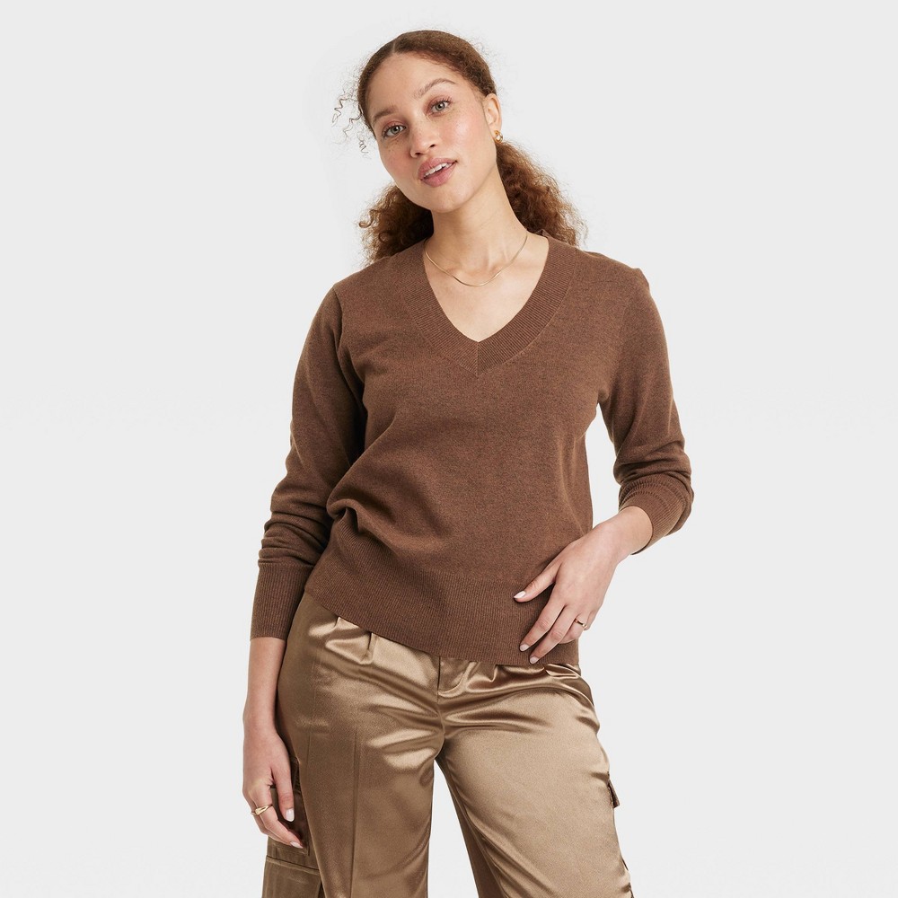 A New Day Women's Fine Gauge Crewneck or V-Neck Sweater $12, Wild Fable Crewneck Pullover Sweater $12 & More + Free Store Pickup at Target or FS on $35+