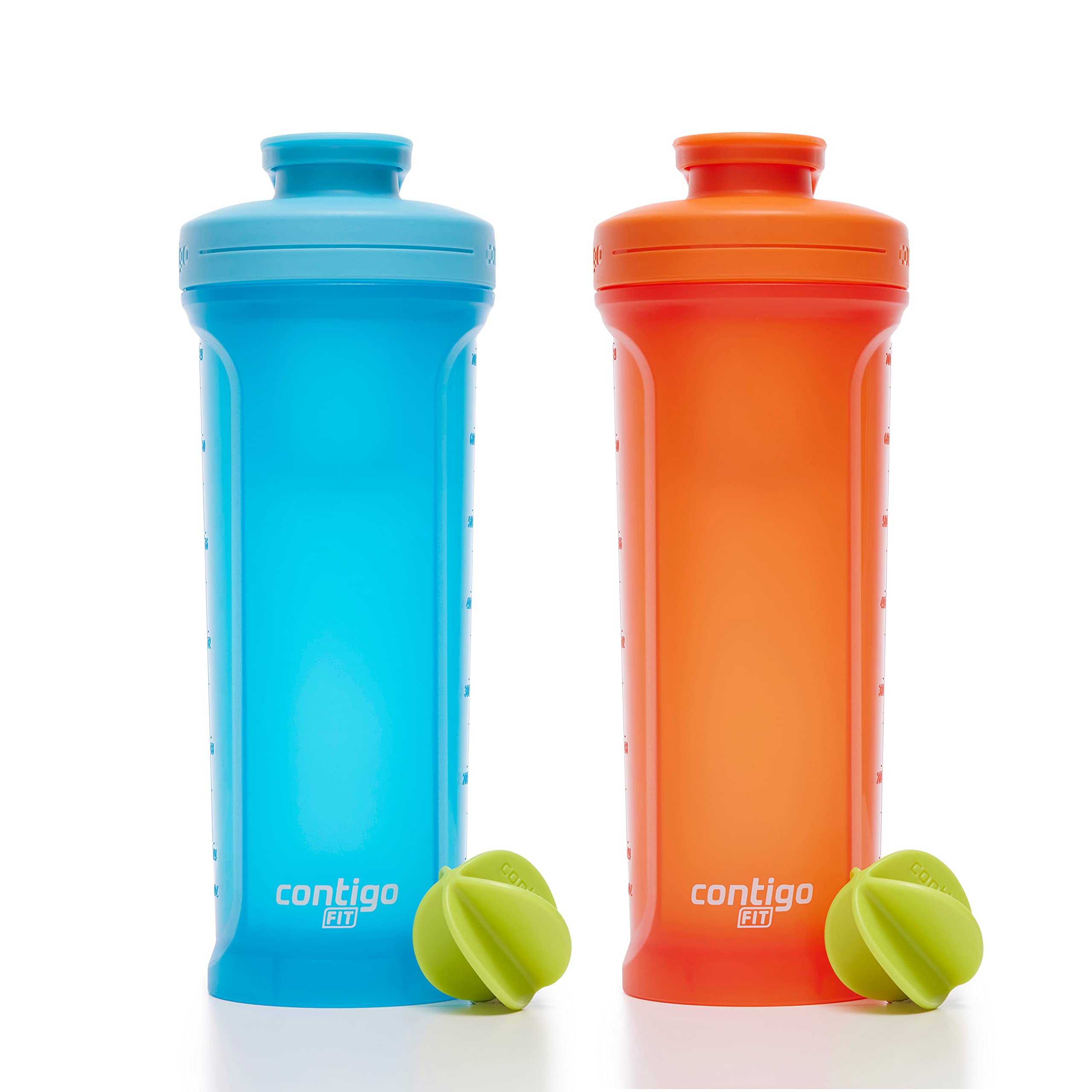 2-Pack Contigo 28-Oz Fit Shake & Go 2.0 Shaker Bottle w/ Leak-Proof Lid ...