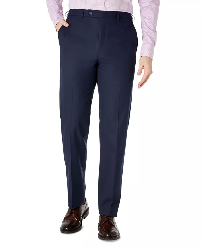 Lauren Ralph Lauren Men's Dress Pants: Classic Fit Cotton Stretch Performance Dress Pants $24.99 & More + Free Store Pickup at Macy's or F/S on $25+