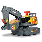 12&quot; Dickie Toys Volvo Excavator Construction Truck $18 + Free Shipping w/ Prime or on Orders $25+