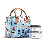 Fit+Fresh Bloomington Adult Insulated Lunch Bag w/ 2 containers (Multicolor) $15 + F/S w/ Prime or on Orders $25+