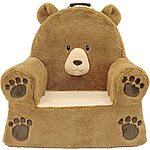 Soft Landing Sweet Seats Premium Character Chair with Carrying Handle &amp; Side Pockets (Bear) $40 + Free Shipping