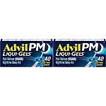 40-Count Advil PM Liqui-Gels Pain Reliever &amp; Nighttime Sleep Aid 2 for $11.47 ($5.74 each) w/ S&amp;S + Free Shipping w/ Prime or on $25+