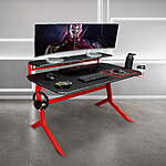 Techni Sport Stryker Gaming Desk w/ Headphone Holder &amp; Shelving (Red) $134, White or Blue $138 + Free Shipping