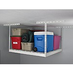 4' x 4' SafeRacks Overhead Garage Storage Rack (White) $45 + Free Shipping w/ Amazon Prime
