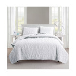 3-Piece VCNY Home Shore Embossed Quilt Set (Queen, White) $24.50 + F/S on Orders $25+