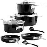 10-Piece Gotham Steel Stackmaster Pots &amp; Pans Non-Stick Induction Cookware Set $58.95 + Free Shipping