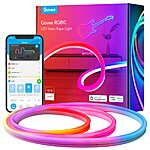 10' Govee Neon RGBIC LED Rope Lights w/ Music Sync (Works with Alexa, Google Assistant) $45.49 + Free Shipping