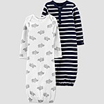 2-Pack Carter's Baby Boys' Striped &amp; Animal Print NightGown $4.99, 2-Pack Baby Girls Floral Print Nightgown $4.24 &amp; More + Free Store Pickup at Target or FS on $35+