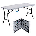 5' Lifetime Folding Tailgating Camping &amp; Outdoor Table (Gray) $44.98 + Free Shipping