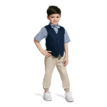 Nautica Girls &amp; Boys Apparel: Girls Fleece Jogger $7.96, 4-Piece Little Boys Vest Set $12.86 &amp; More + Free Store Pickup at Macy's or F/S on $25+