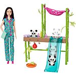 Barbie Careers Doll &amp; Playset: Baby Panda Care and Rescue with Vet Doll, 2 Color-Change Pandas &amp; 20+ Accessories $16.93 + Free Shipping w/ Prime or on $35+