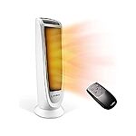 Lasko 5165 Oscillating Digital Tower Ceramic Space Heater w/ Overheat Protection, Timer &amp; Remote Control (White) $38 + Free Shipping w/ Prime