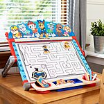 33-Piece Melissa &amp; Doug PAW Patrol Wooden Double-Sided Tabletop Art Center Easel $25.96 + F/S w/ Prime or on Orders $35+