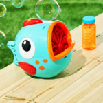 Play Day Large Battery Operated Fish Bubble Blower w/ Bubble Solution $3.63  + Free S&amp;H w/ Walmart+ or $35+